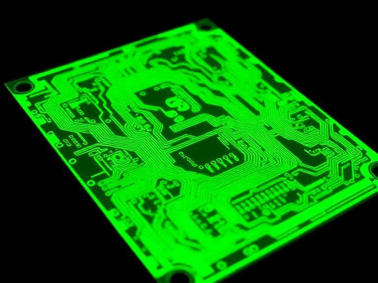 UV Photoresist Exposure of DIY PCB Fabrication